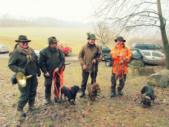 Radosť po úspešnej poslednej disciplíne - stopa na PGK