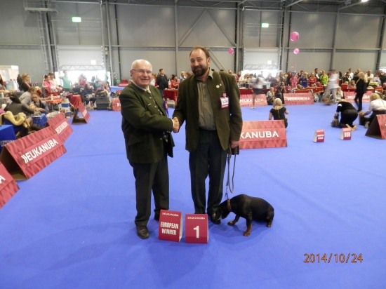 EuropeanDogshow BRNO 2014 za účasti slovenských kopovov