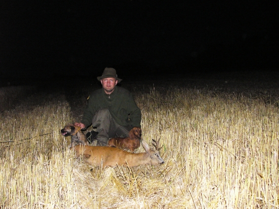 Uspěšný dosled srnce pro kamaráda.