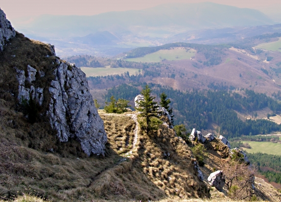 pohľad zhora