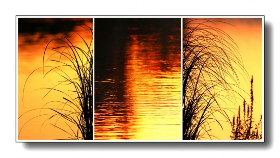 červeň pri zapadaní.