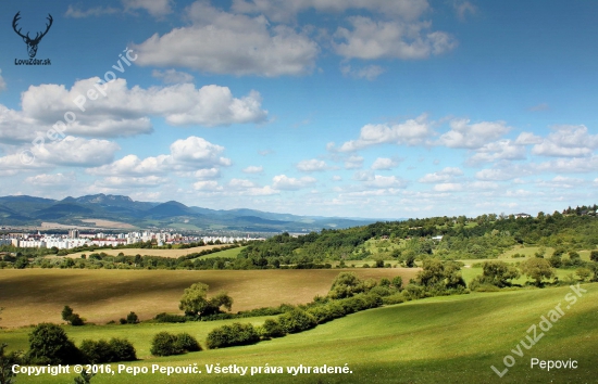 pohľad na Biele Karpaty