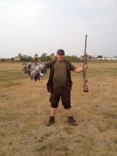 Polovacka na hrdlicka polnu