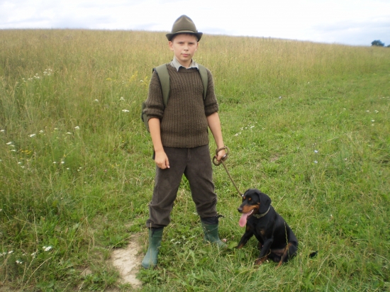 včerajšia prechádzka