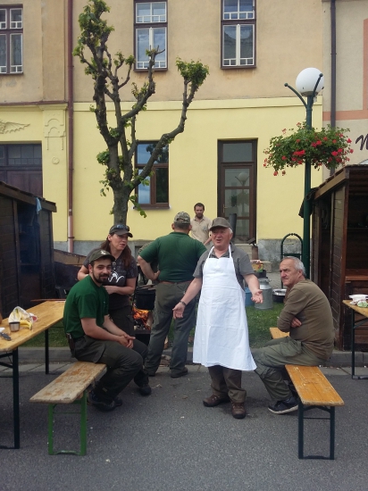 poľovnícky guláš na dňoch mesta Spišská Belá