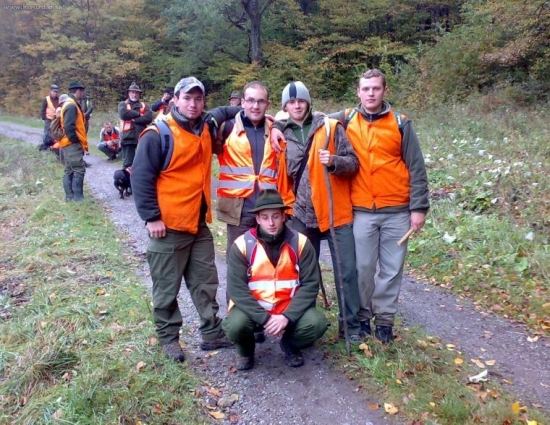my lesníci na spoločnej polovačke