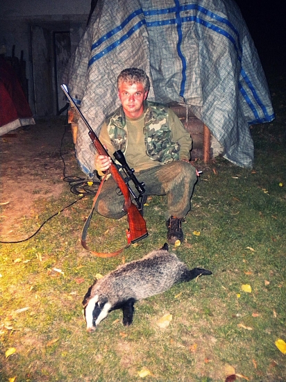 Jazvec (ďalší úlovok otca)