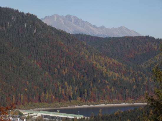 Priehrada Čierny Váh a Vysoké Tatry :)