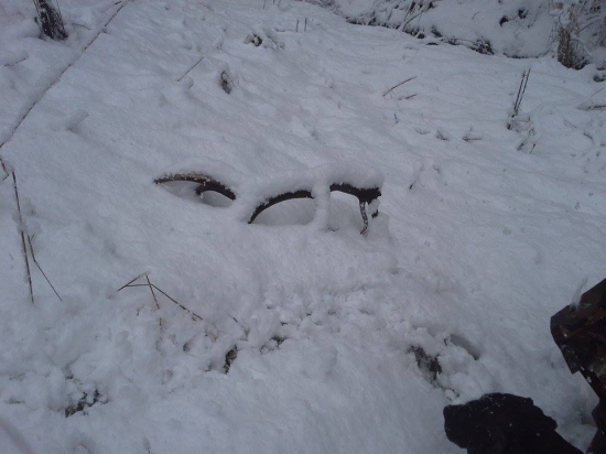 zasnežený zo včera