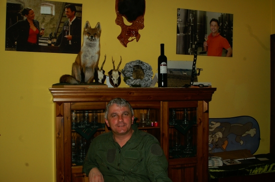 Kamarádova Lovecká vinotéka.