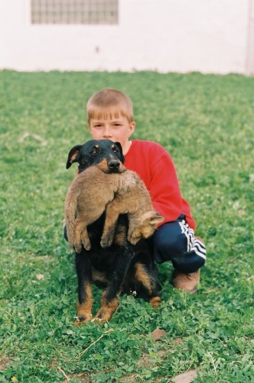 Emír,exelentní aportér,a muj syn Mirek.