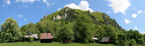 Podšíp a skalnatý kopec Šíp