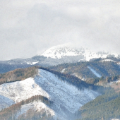 Dnes ráno nad Škutovkami..
