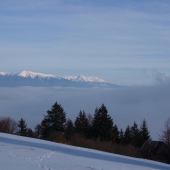 Pohľad na Západné Tatry..