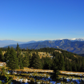 Pohľad na Brankov a Nízke Tatry..