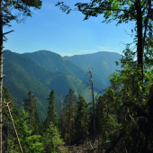 Pohľad do Ludrovskej doliny..