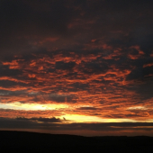 Včerejší západ...