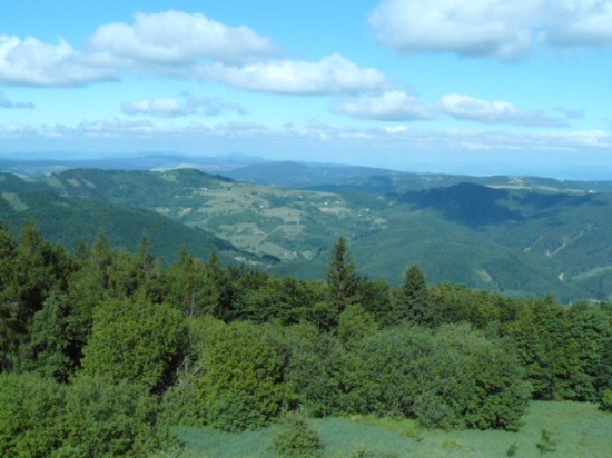 Pohled od nás k vám