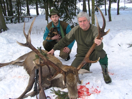 Môj jeleň z roku 2005 - tiež vianočný