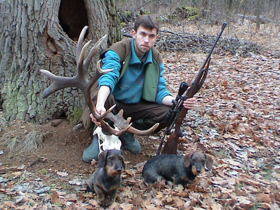 Trofej jeleňa z roku 1997