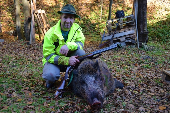 nová puška pokrstená