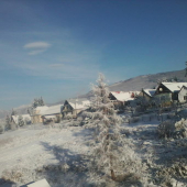 ranný pohlad z okna