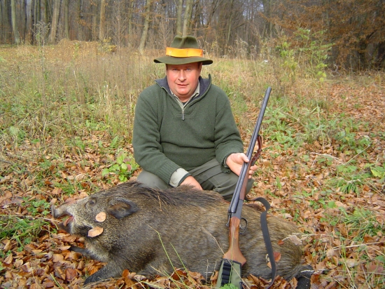 Hospodár s úlovkom