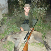 Môj prvý diviak - lanštiak!