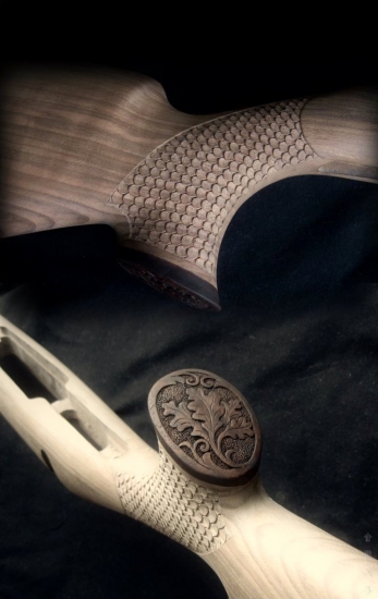 Zdobení pažby na CZ 550