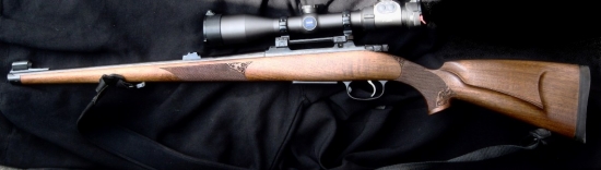 Úprava a zdobení pažby na CZ 550 FS