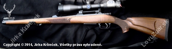 Úprava a zdobení pažby na CZ 550 FS