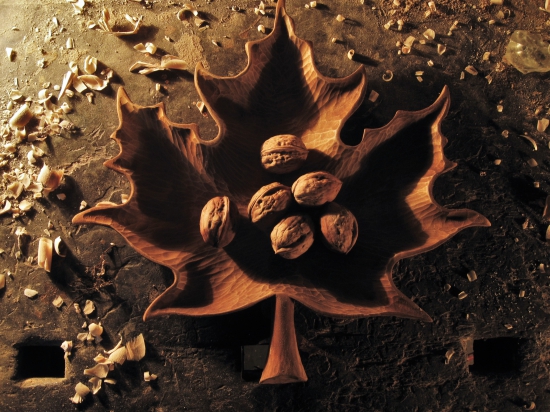 Javorový list- miska