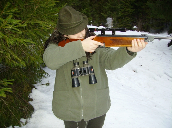 učím sa strieľať :)