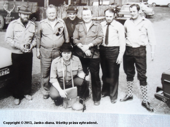 Spomienka na strelnicu Drieňová BS z roku 1983