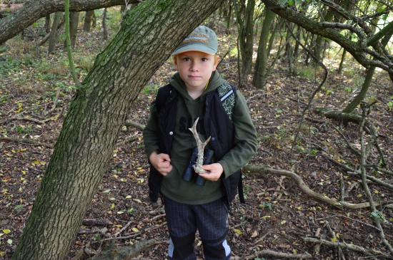 Štěpův první po zvednutí.