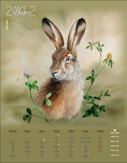 ďalšia strana kalendára