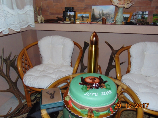 Na 40.-ku od manželky