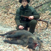 Kamarátov kanec na spoločnej poľovačke