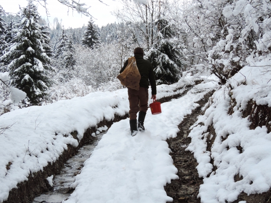 Zimná prechádzka...