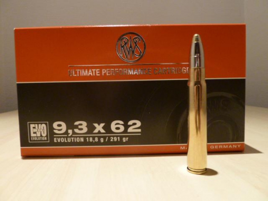 Testujeme, Vaše Skusenosti??? cal. 9,3x62 RWS EVO 18,8.g