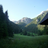 pohlad od chaty žlebina