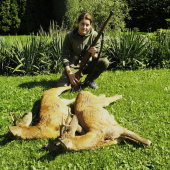 ja a moji prvy srnci