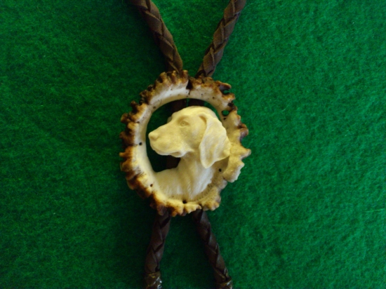 Výrobky z parožia - poľovnícka kravata/bolo