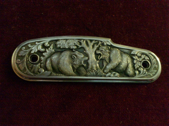 bočné platne na polovnej zbrani ....mednede....