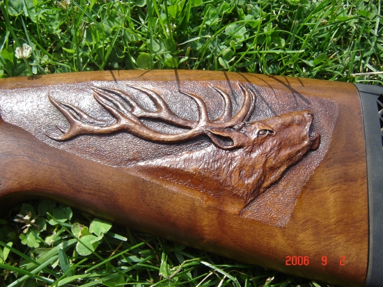 rezba jelena na pažbe,...