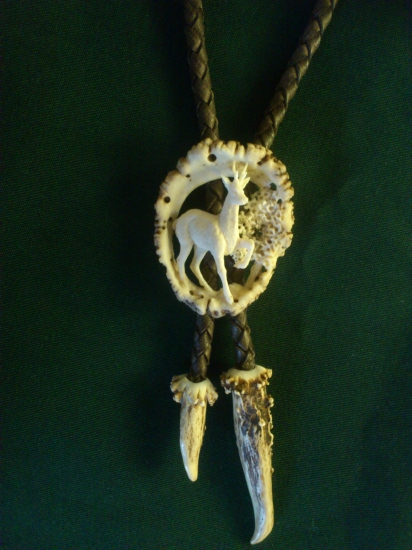 polovnícka kravata (Bolo) srnec...