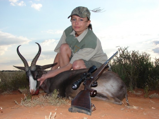 BLACK SPRINGBOK