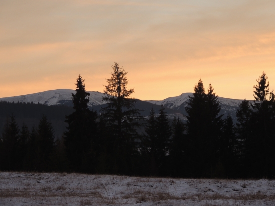 vecer v Nizkych Tatrach