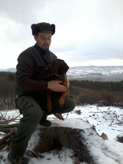 s largom na prechadzke