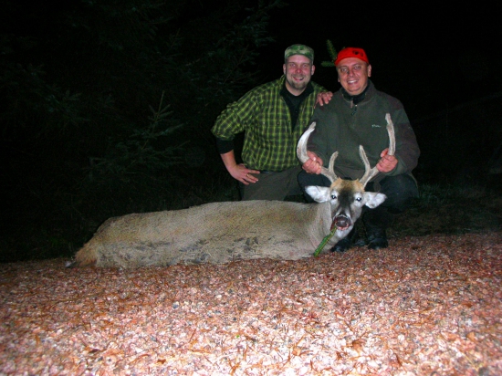 Môj druhý jeleník bielochvostý - poľovnícka výmena Fínsko